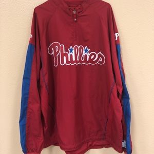 Phillies majestic windbreaker